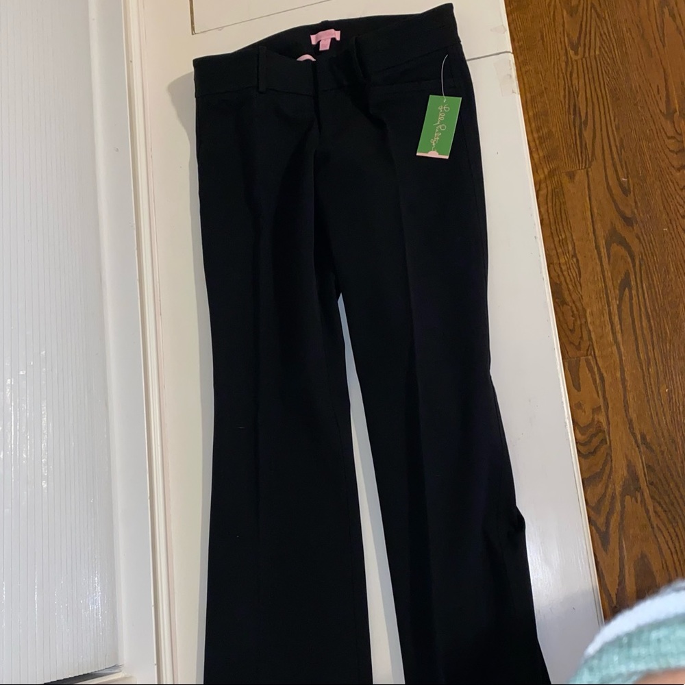 Lilly Pulizter Jet Set trouser black size 10